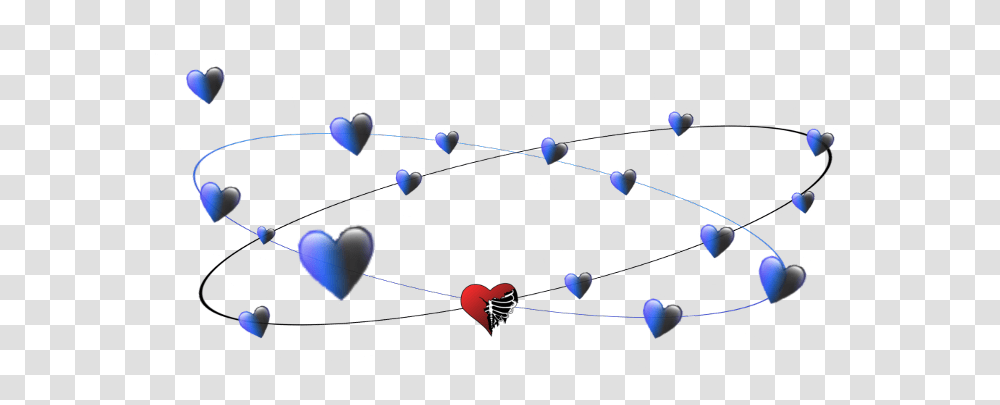 Freetoedit Blueheartcrown Blackheartcrown Heartcrown Heart, Network, Chandelier, Lamp Transparent Png