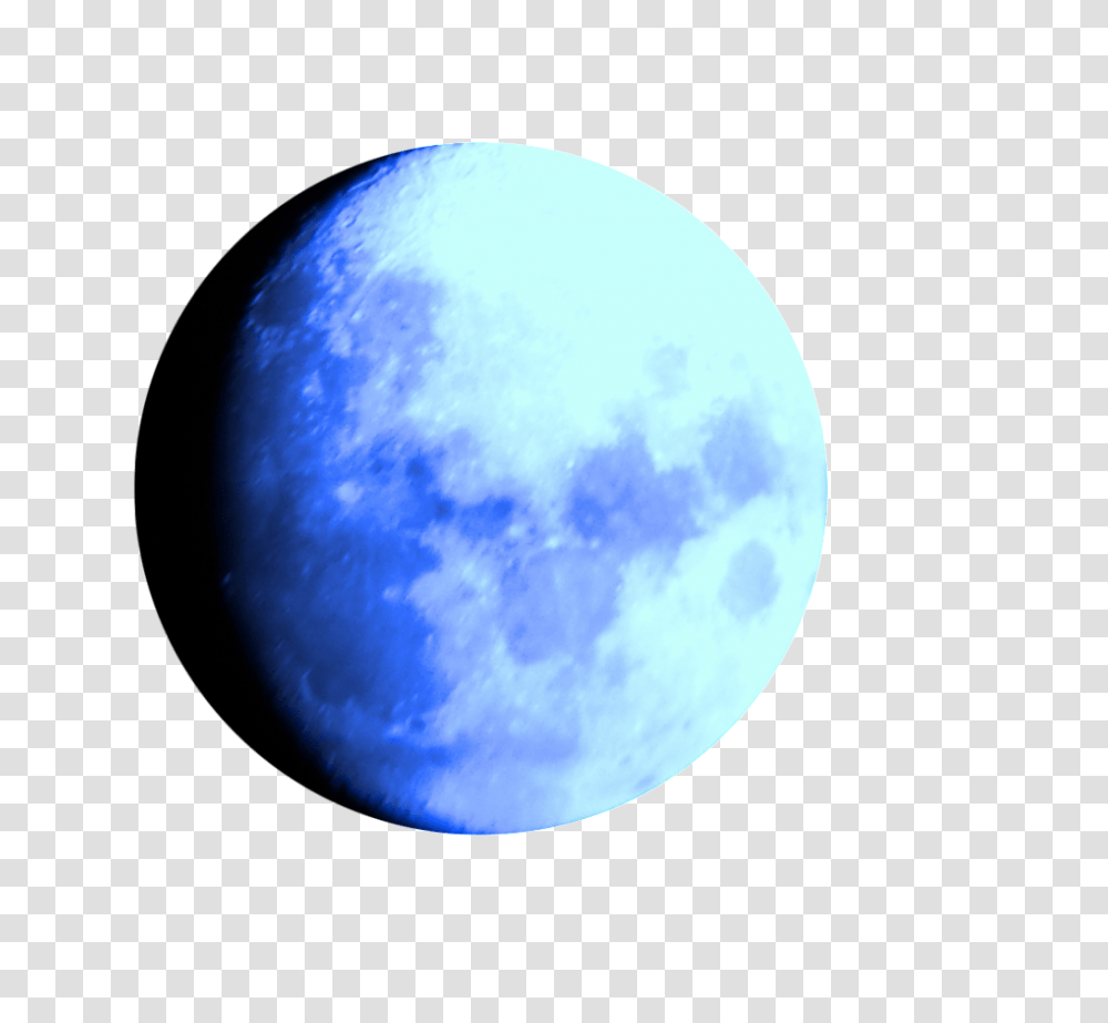 Freetoedit Bluemoon Fullmoon Moon Blue Azul Freetoedit, Outer Space, Night, Astronomy, Outdoors Transparent Png