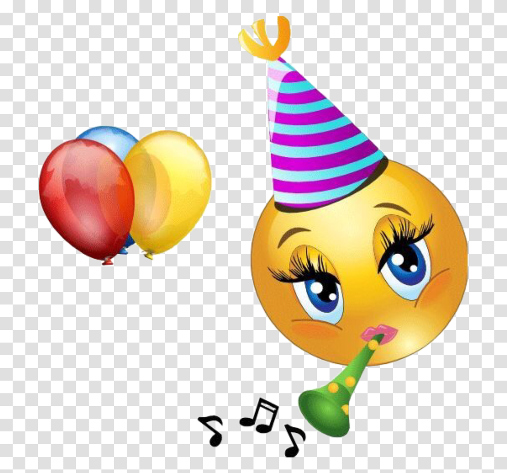 Freetoedit Bssg Emoji Celebration Congeats Congrats Emoticons Birthday, Apparel, Party Hat Transparent Png