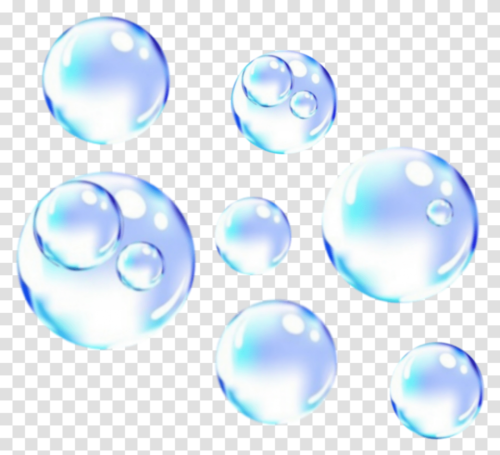 Freetoedit Burbujas Azul Sticker By Noelis Diaz Circle, Bubble, Sphere Transparent Png