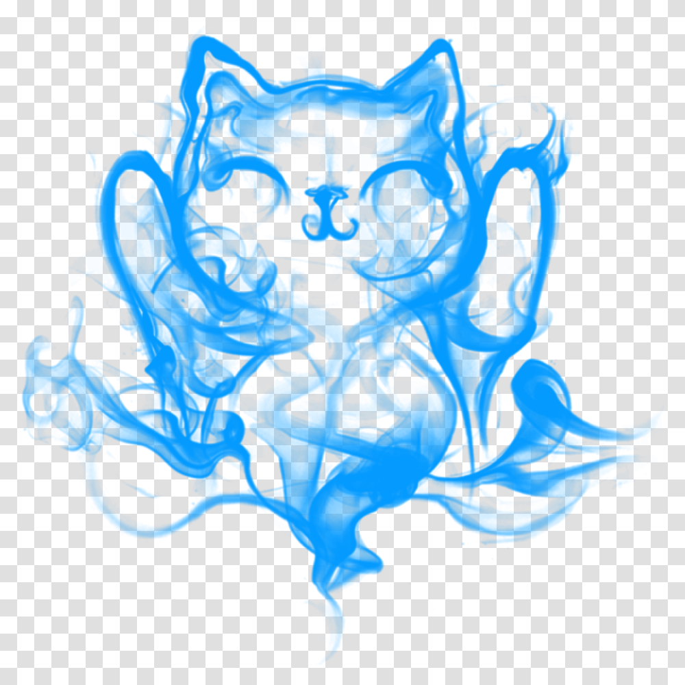 Freetoedit Cat Vape Smoke Cloud Blue Smoke, Graphics, Art, Label, Text Transparent Png