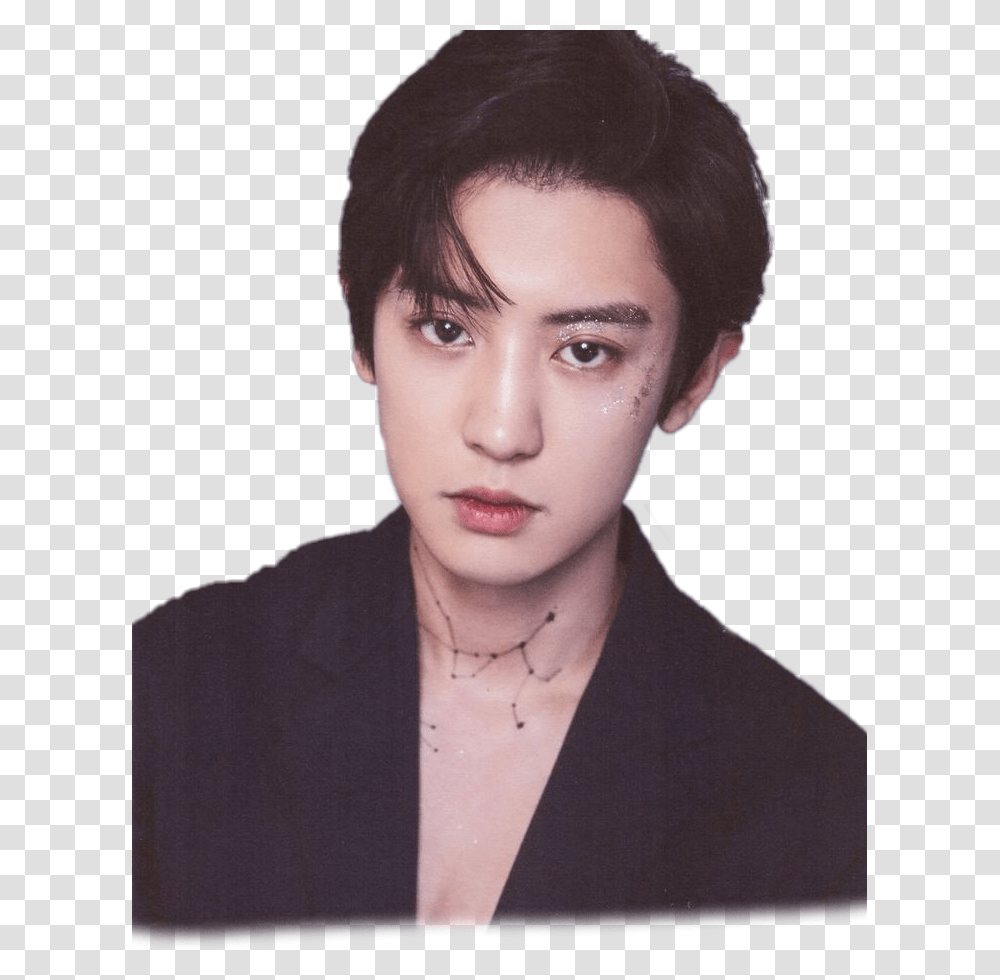 Freetoedit Chanyeol Exo Loveshot Exo Love Shot Chanyeol, Face, Person, Female, Woman Transparent Png