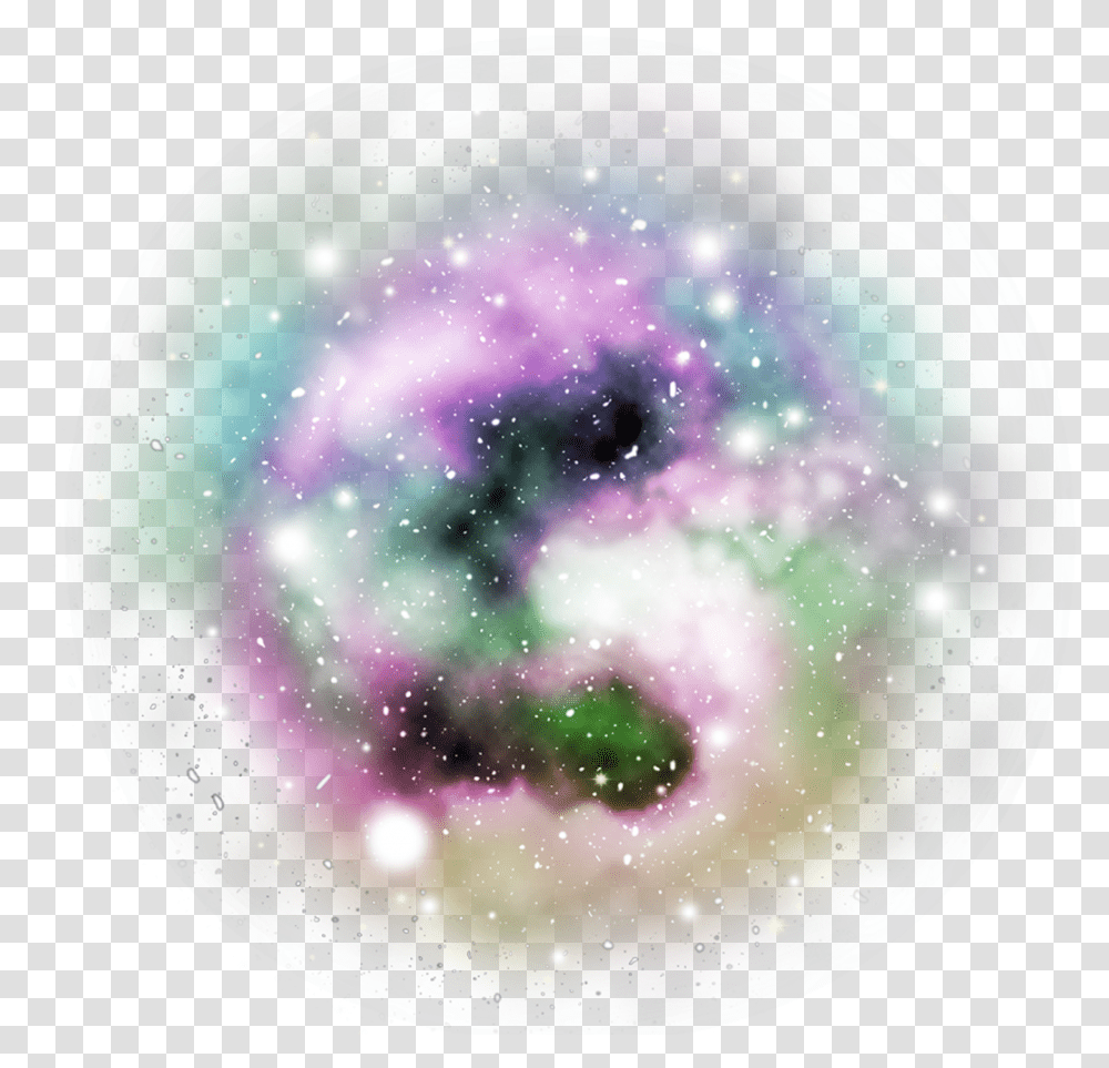 Freetoedit Clipart Stars Galaxy Image By Samj Background For Vlog, Sphere, Lighting, Balloon, Crystal Transparent Png