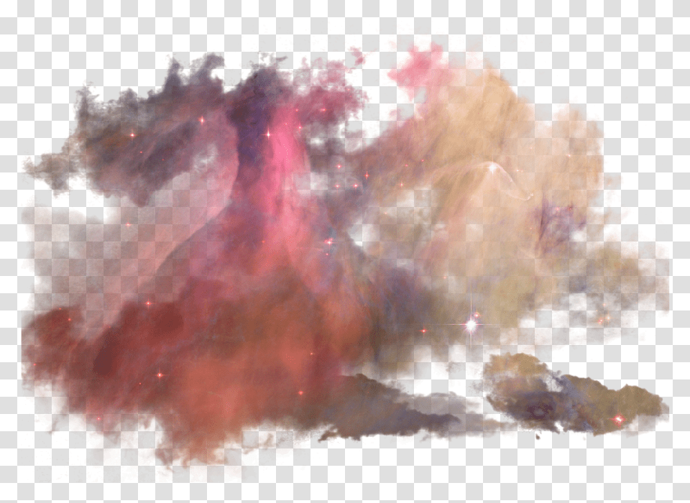 Freetoedit Clipart Stars Galaxy Smokey, Nebula, Outer Space, Astronomy, Nature Transparent Png