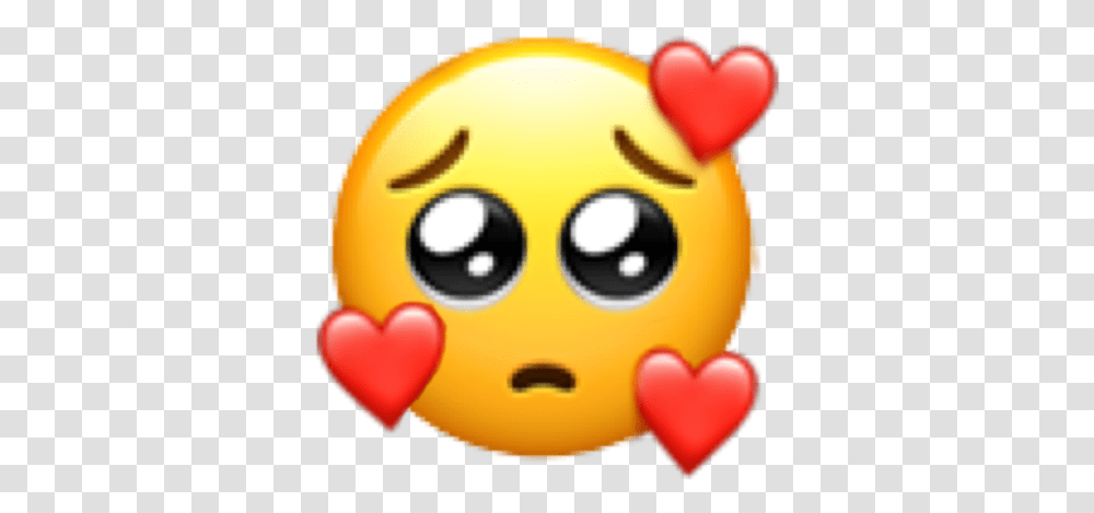 Freetoedit Cry Sad Awe Cute Wow Emoji Cute Crying Emoji Meme, Pac Man, Heart, Toy Transparent Png