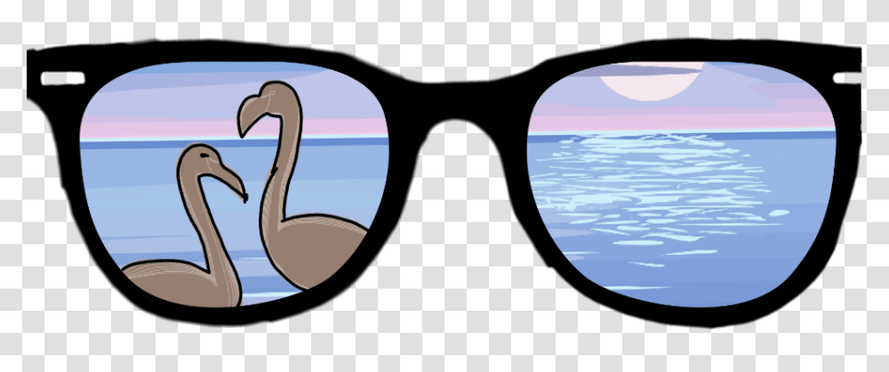 Freetoedit Dcglasses Glasses Tundra Swan, Outdoors, Face, Water, Sea Transparent Png