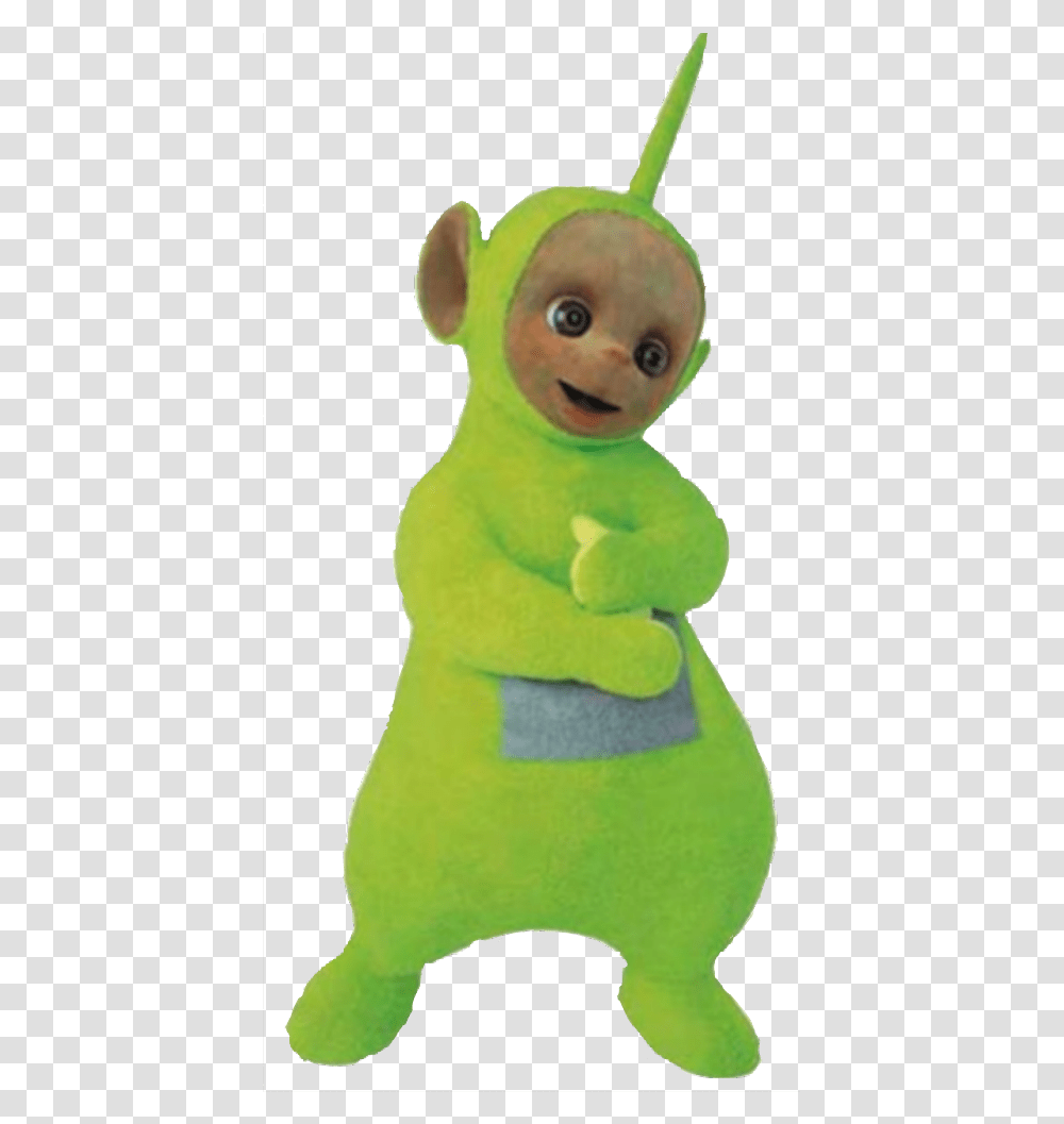 Freetoedit Dipsy Teletubby Green Teletubbies Dipsy 1997 2001, Toy, Person, Portrait, Face Transparent Png