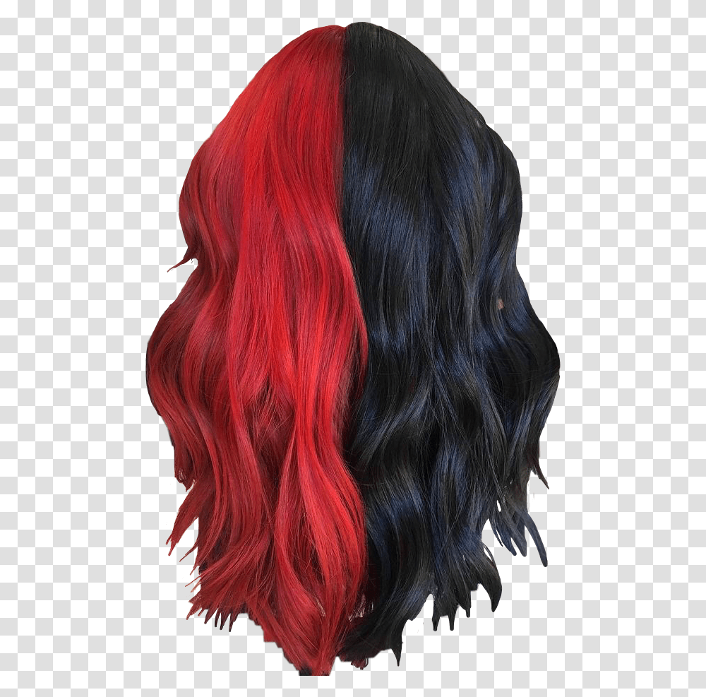 Freetoedit Dyedhair Sticker By Edrantt Red Hair Color E Girl, Wig, Person, Human Transparent Png