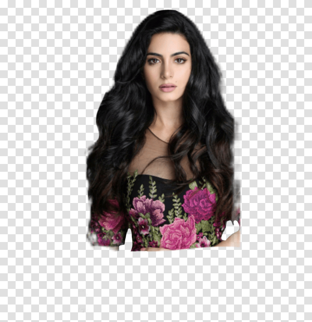 Freetoedit Emeraudetoubia Emeraude Shadowhunters Isabellelightwood Haire Of Emeraude Toubia, Black Hair, Person, Human, Face Transparent Png