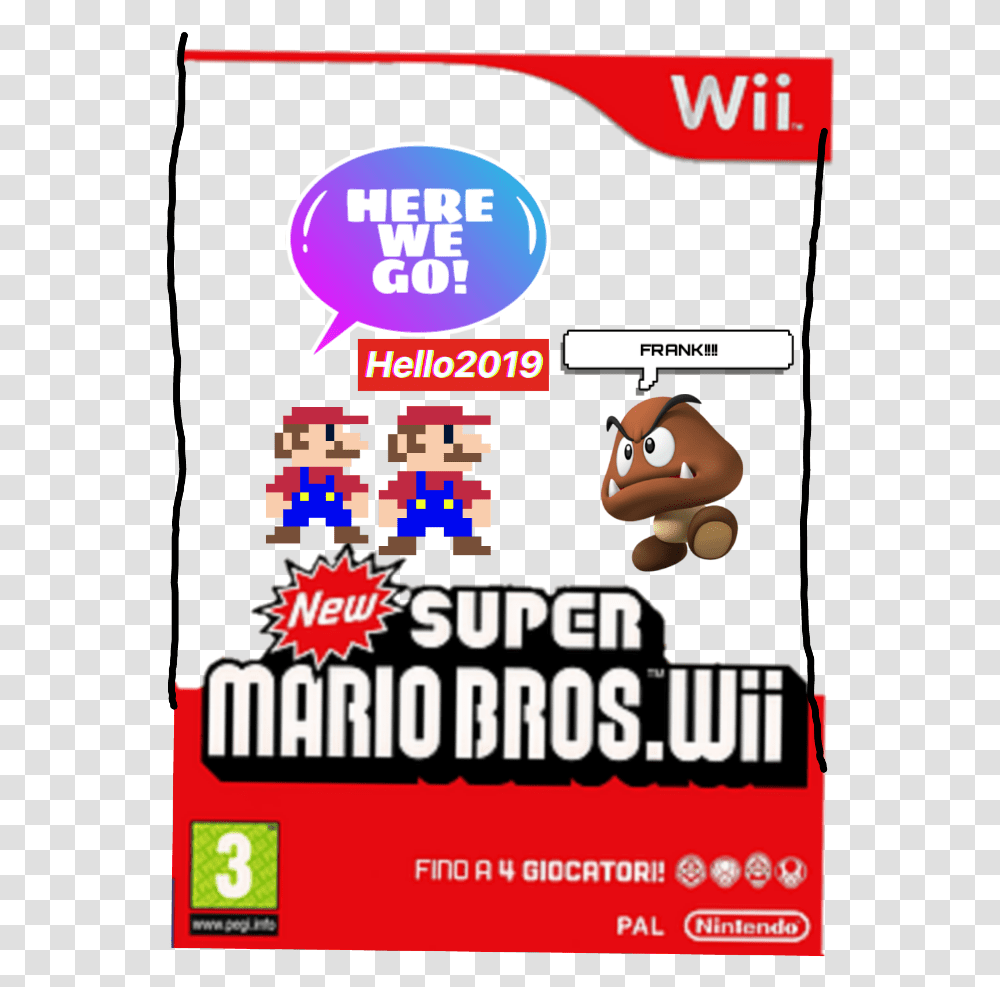 Freetoedit Fix Goomba Mario Oink Super Mario Bros Wii Transparent Png