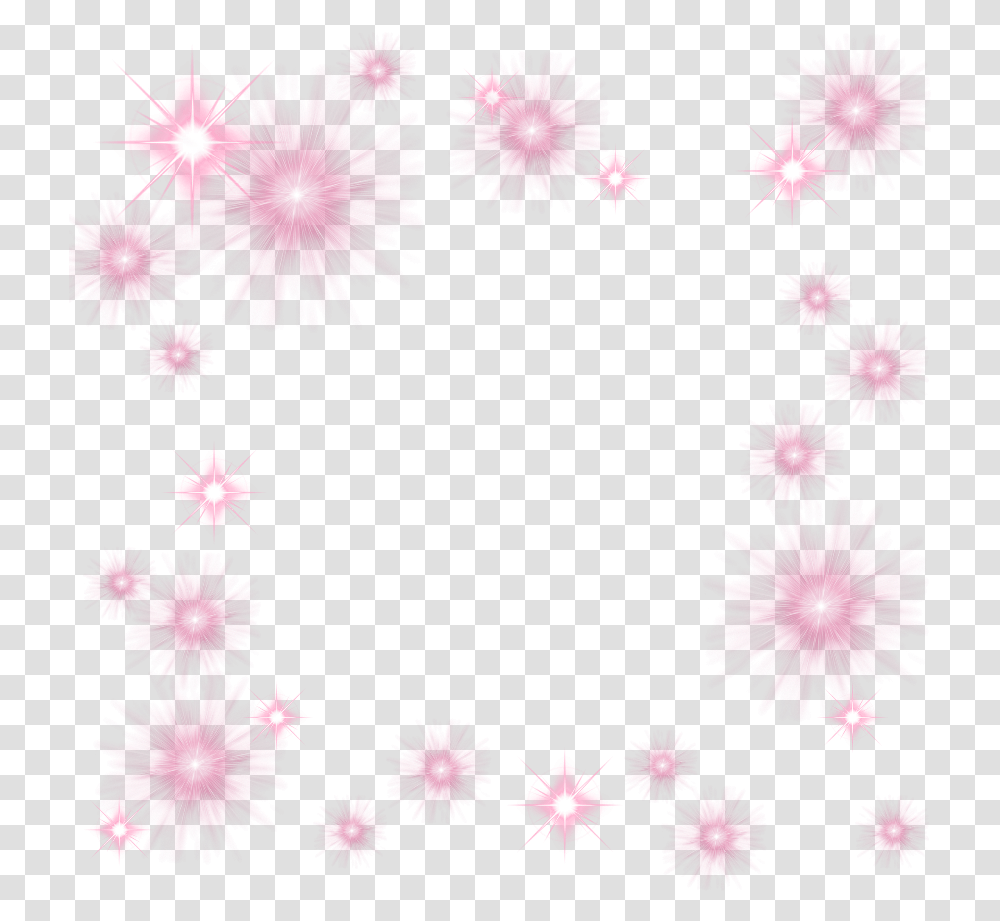 Freetoedit Frame Pink Square Lights Sparkles Light Pink Sparkle Frame, Purple, Lighting, Rug, Snowflake Transparent Png