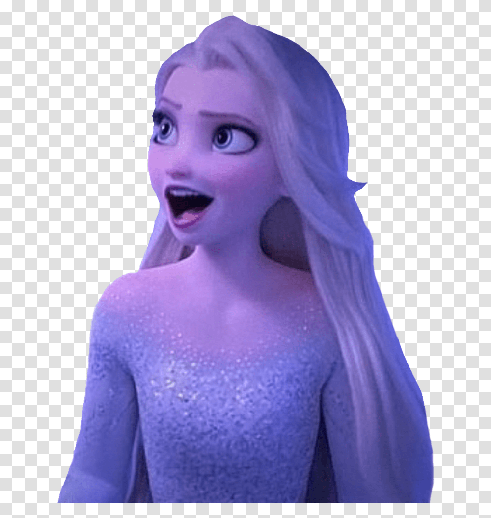 Freetoedit Frozen Elsa Frozen2 Anna Elsa Snow Queen Frozen, Doll, Toy, Barbie, Figurine Transparent Png