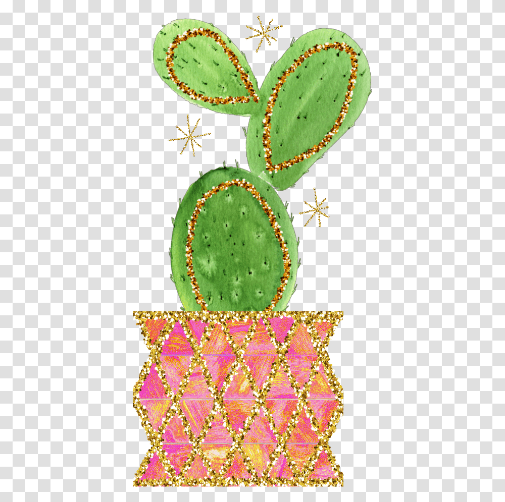 Freetoedit Ftestickers Cactus Glitter Watercolor Barbary Fig, Necklace, Jewelry, Accessories, Accessory Transparent Png