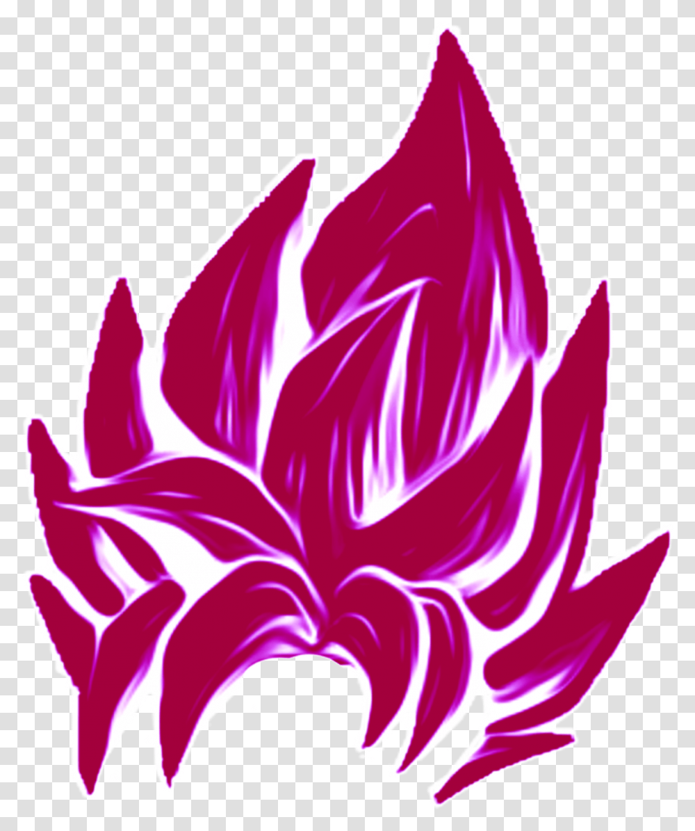 Freetoedit Goku Hair Sticker By Ok Anime Illustration, Dahlia, Flower, Plant, Purple Transparent Png