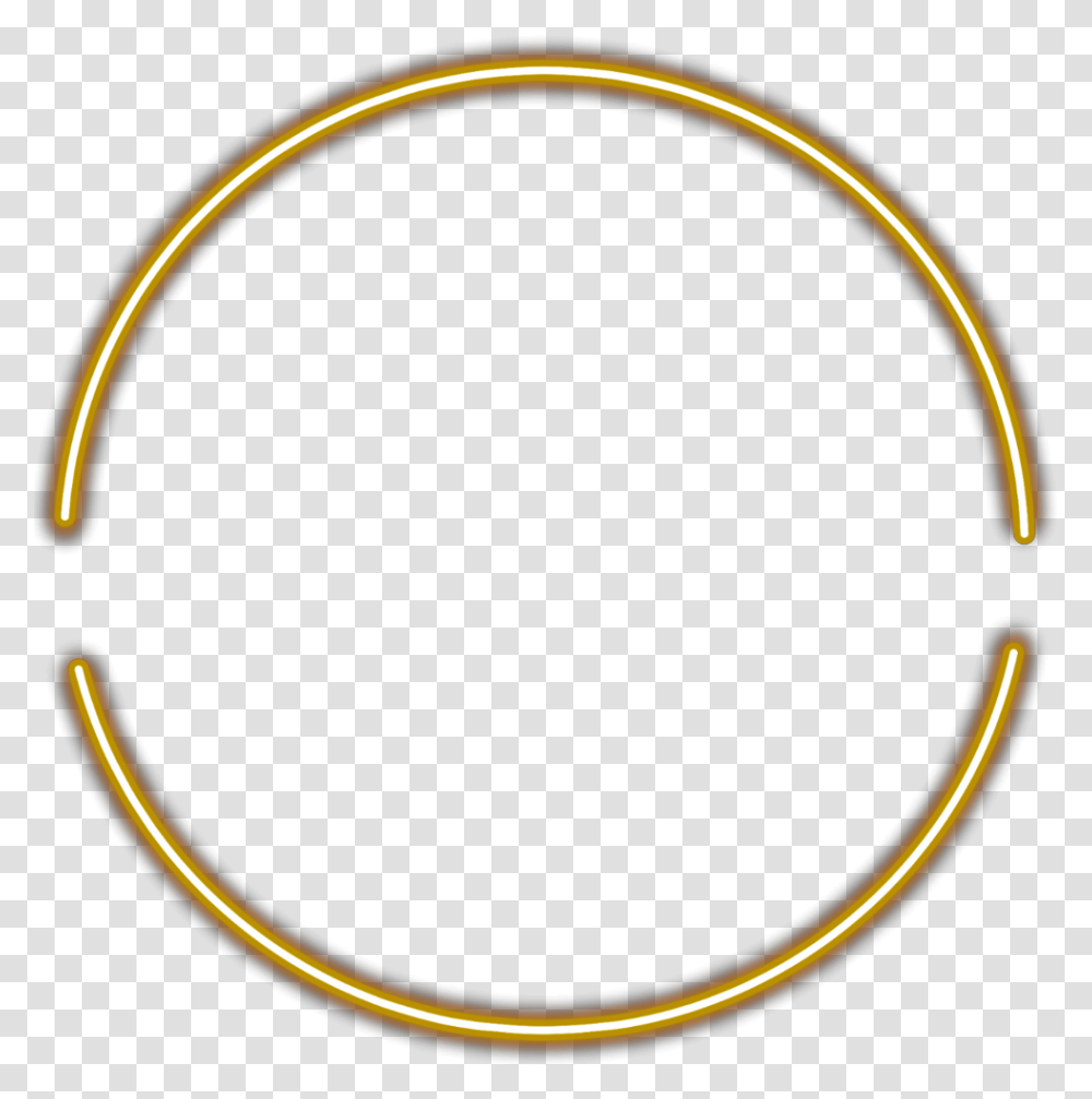 Freetoedit Gold Yellow Brown Sticker Neon Effects Circle, Eclipse, Astronomy, Sunglasses, Accessories Transparent Png