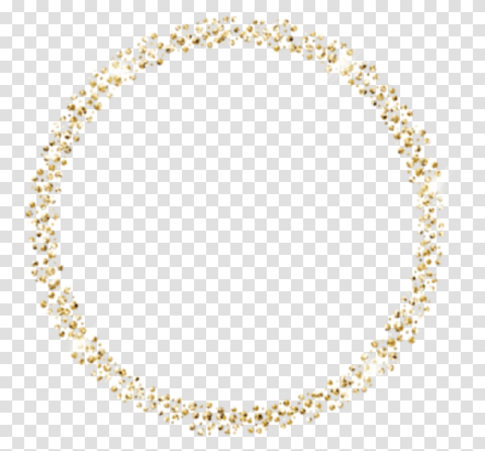 Freetoedit Golden Gold Glittery Sparkle Circle, Accessories, Accessory, Jewelry, Bracelet Transparent Png