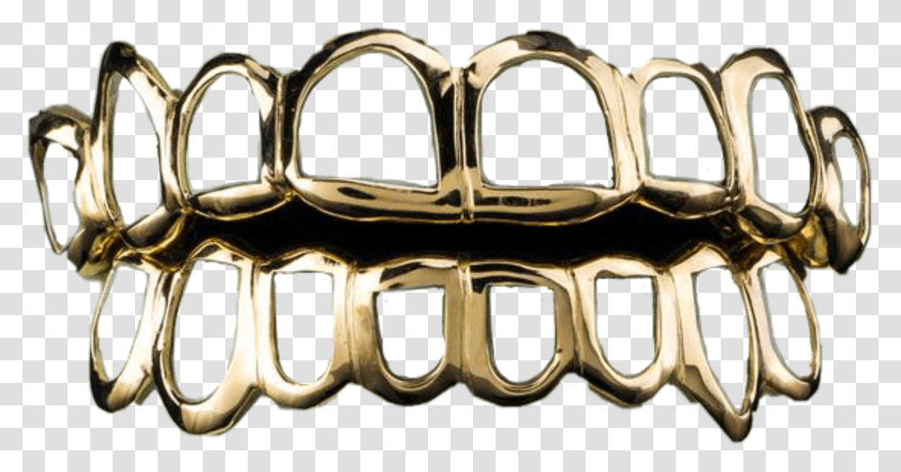 Freetoedit Grillz Teeth Gold Sticker By Taestycafe Chain Transparent Png