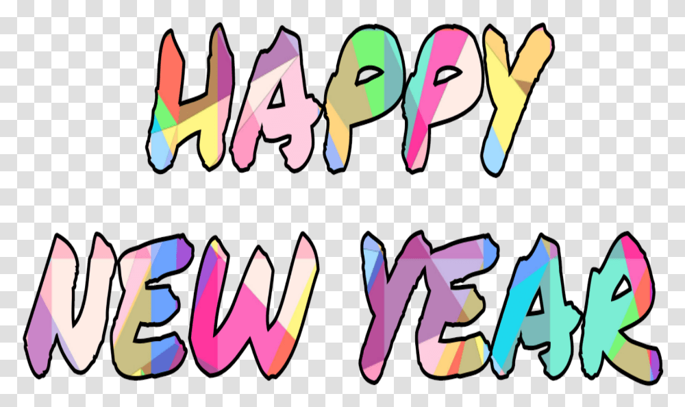 Freetoedit Happynewyear, Poster Transparent Png