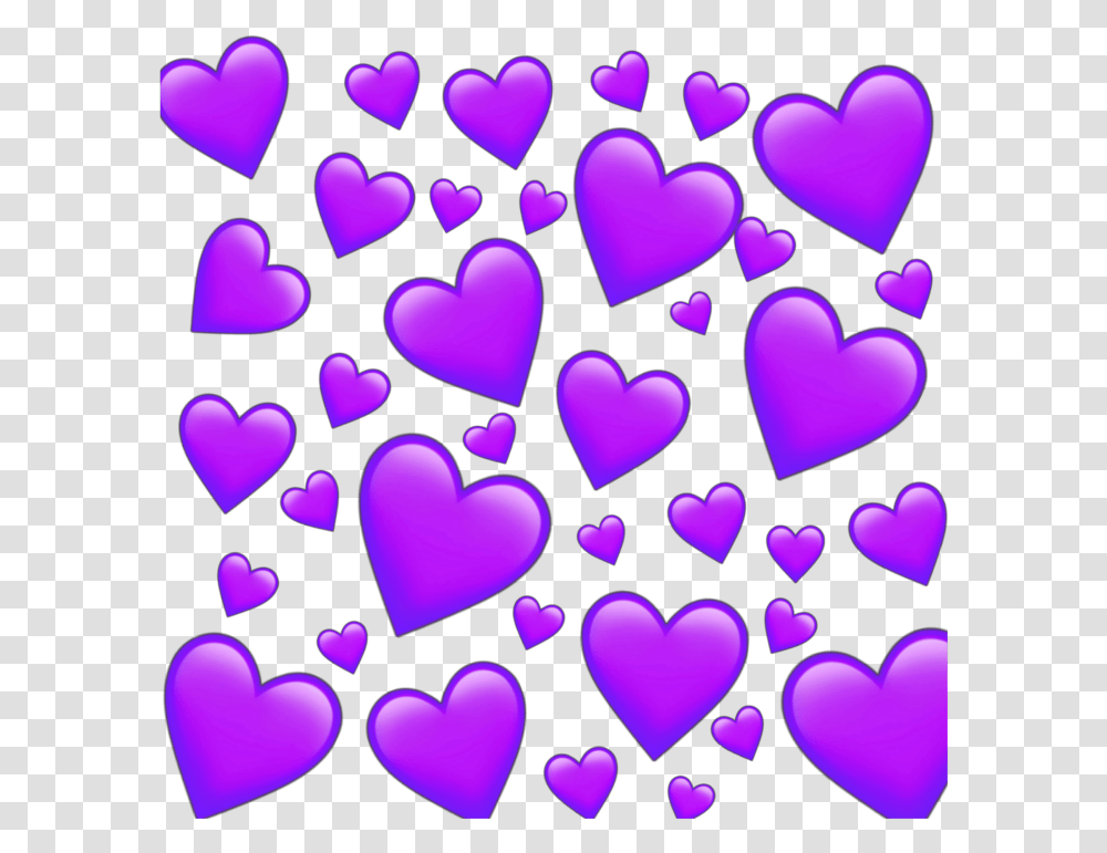 Freetoedit Heart Purple Purpleaesthetic Purpleheart Purple Heart Emoji Background, Light, Glitter, Confetti, Paper Transparent Png