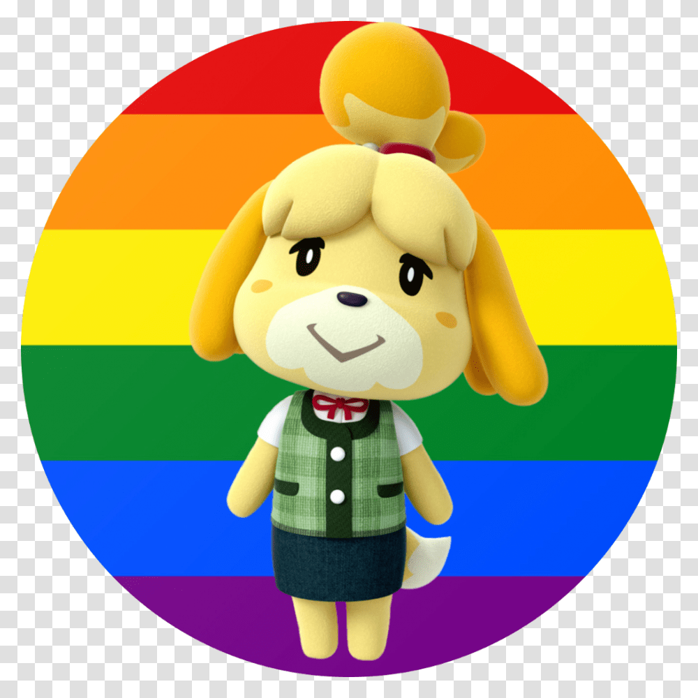 Freetoedit Lgbt Lgbtq Rainbow Animalcrossing Animalcrossingnewleaf Animal Crossing, Toy, Doll, Label Transparent Png