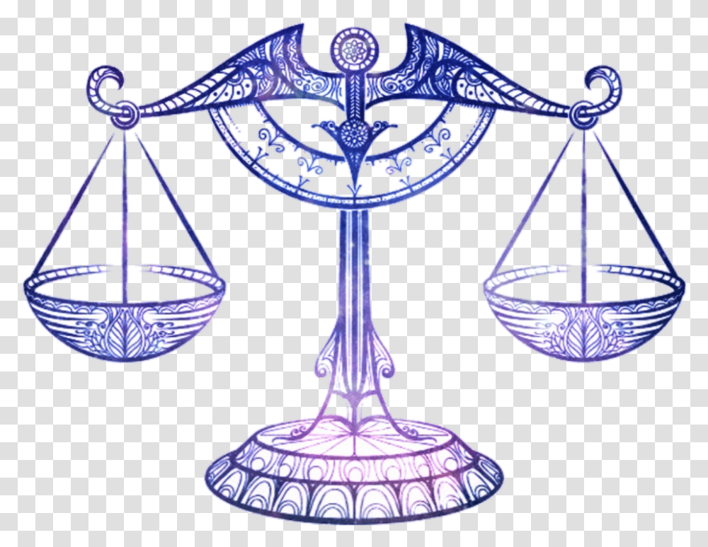 Freetoedit Libra Scales Horoscope Zodiak Egyptian Scale Of Justice Tattoo, Chandelier, Lamp, Glass Transparent Png