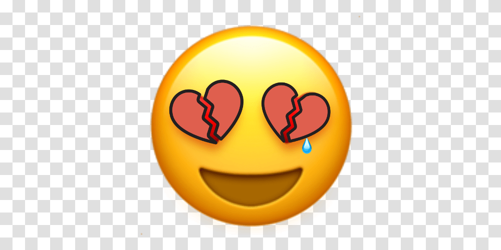 Freetoedit Love Broken Emoji Sadface Sademoji Emoji Iphone, Pac Man Transparent Png