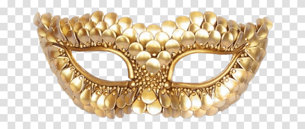 Freetoedit Mask Antifaz Gold Goldmask Glitter Masquerade Ball, Parade, Crowd, Carnival, Bracelet Transparent Png