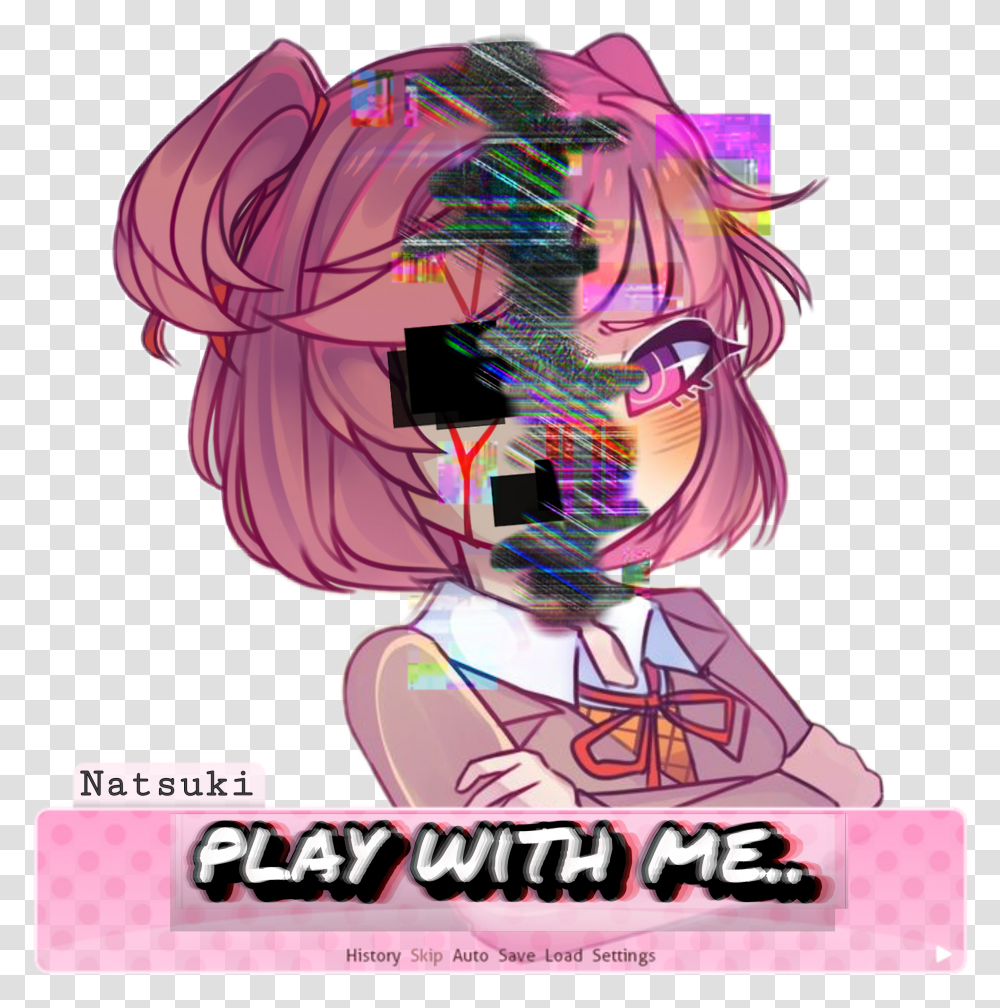 Freetoedit Natsuki Sticker By Inspirationaltwinkle Hair Design Transparent Png