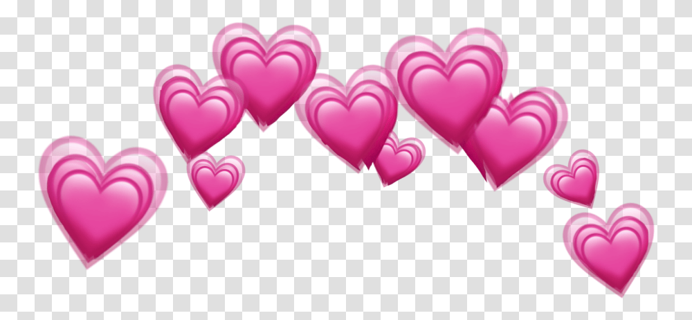 Freetoedit New Heart Crown Sticker Pink Heart Heartcrown Broken Green Heart, Dating, Purple Transparent Png