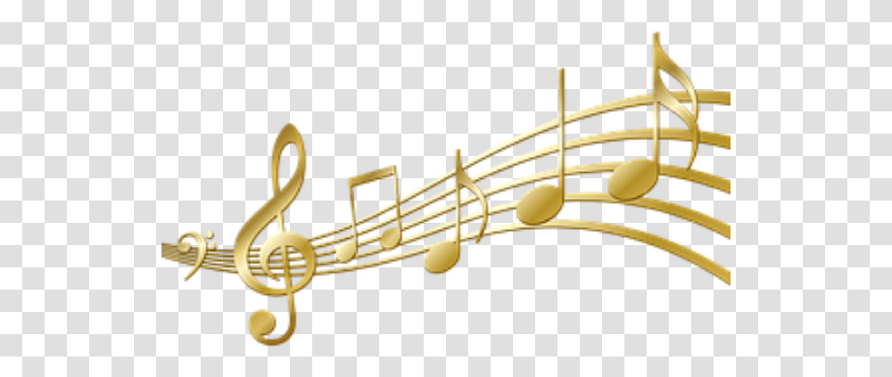 Freetoedit Notas Music Oro Gold Music Notes, Transportation, Vehicle, Railway, Train Track Transparent Png