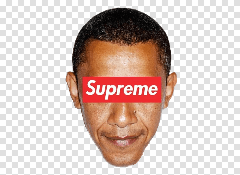 Freetoedit Obama Barackobama Supreme Supreme, Face, Person, Human, Freckle Transparent Png