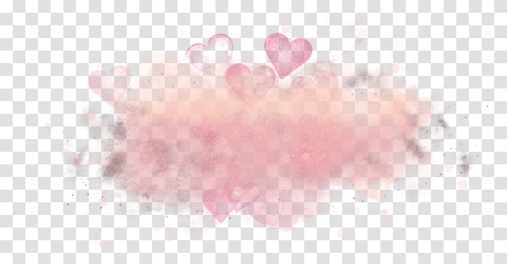 Freetoedit Overlay Watercolor Colorful Love Hearts Heart, Plant, Birthday Cake, Dessert, Food Transparent Png