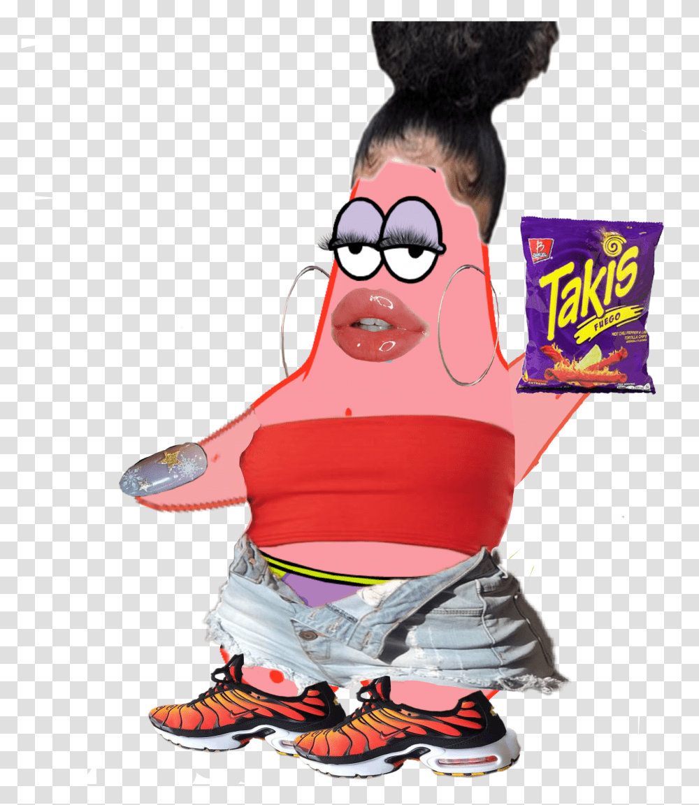 Freetoedit Patrickstar Star Sticker By Tha0nlykeera Patrick Star Meme Nails, Clothing, Sunglasses, Accessories, Person Transparent Png