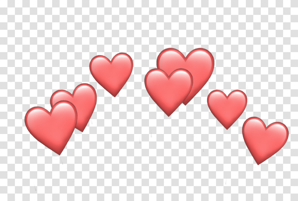 Freetoedit Peach Colored Heart Emoji, Cushion, Text, Pillow Transparent Png