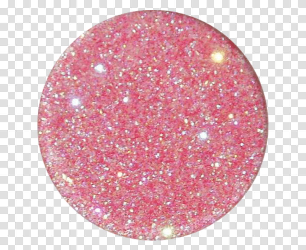 Freetoedit Pink Glitter Circle Roze Kristali Za Tortu, Light, Rug, Balloon Transparent Png