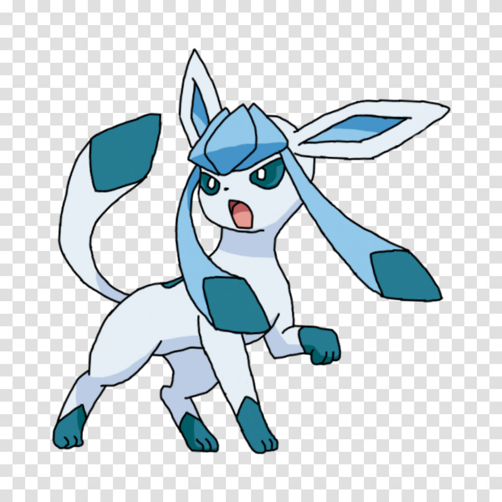 Freetoedit Pokemon Eeveelutions Ice Glaceon, Animal, Doodle Transparent Png
