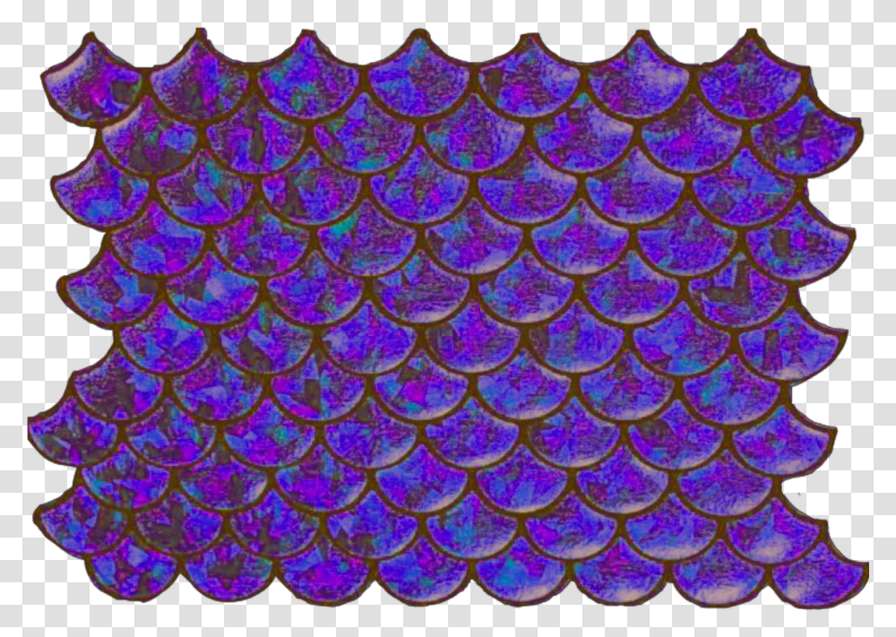 Freetoedit Purple Blue Green Mermaid Fish Scales Circle, Rug, Pattern, Ornament, Fractal Transparent Png
