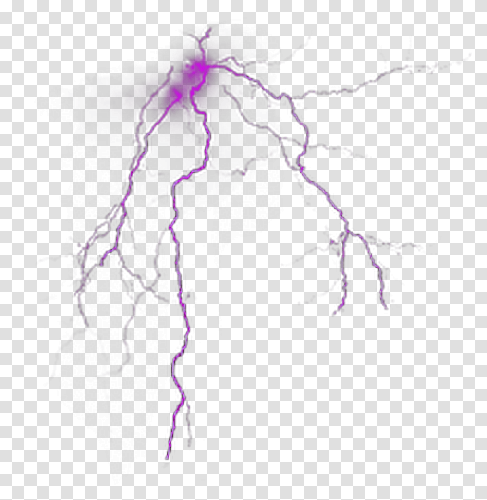 Freetoedit Purple Lightning Sketch, Nature, Outdoors, Storm, Thunderstorm Transparent Png