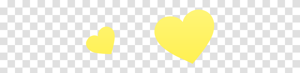 Freetoedit Remixit Sticker Ae Aesthetic Yellow Heart, Tennis Ball, Plant, Sweets, Food Transparent Png
