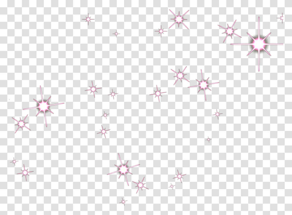 Freetoedit Sparkles Stars Glittery Pinksparkles Pink Sparkles, Outdoors, Nature, Airplane, Aircraft Transparent Png