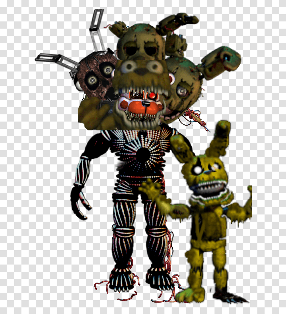 Freetoedit Springtrap Funtimefreddy Plushtrap, Toy, Costume, Robot, Performer Transparent Png