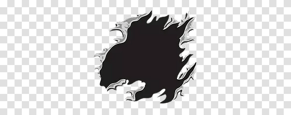 Freetoedit Torn Hole Ripped Awesome Cool, Label, Stencil, Antler Transparent Png