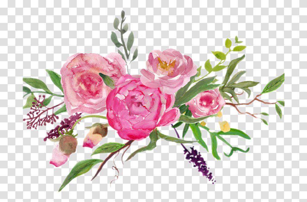 Freetoedit Watercolor Flowers Floral Scripture, Floral Design, Pattern Transparent Png