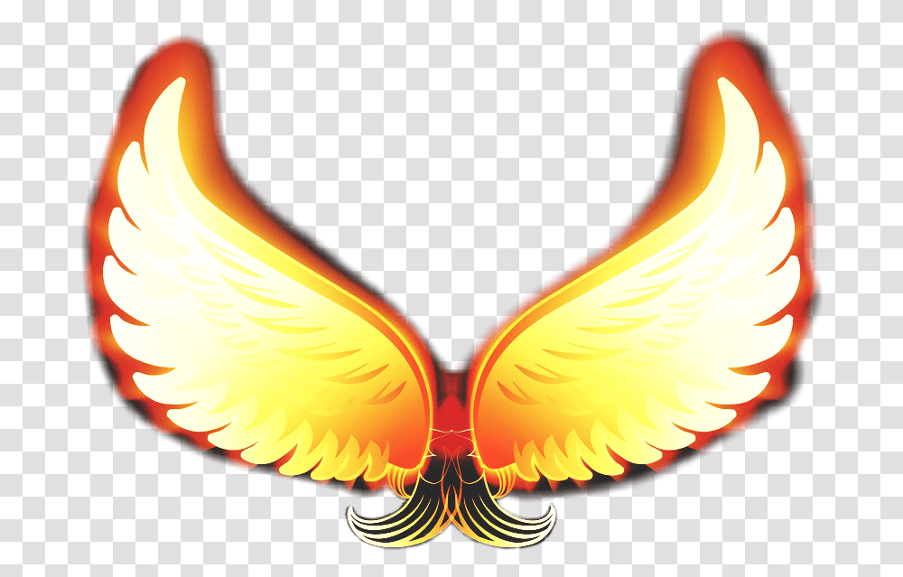 Freetoedit Wings Fire Firewings Emblem, Pattern, Lamp, Ornament Transparent Png