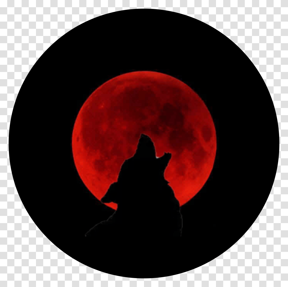 Freetoedit Wolf Howl Bloodmoon Blood Moon, Outer Space, Night, Astronomy, Outdoors Transparent Png