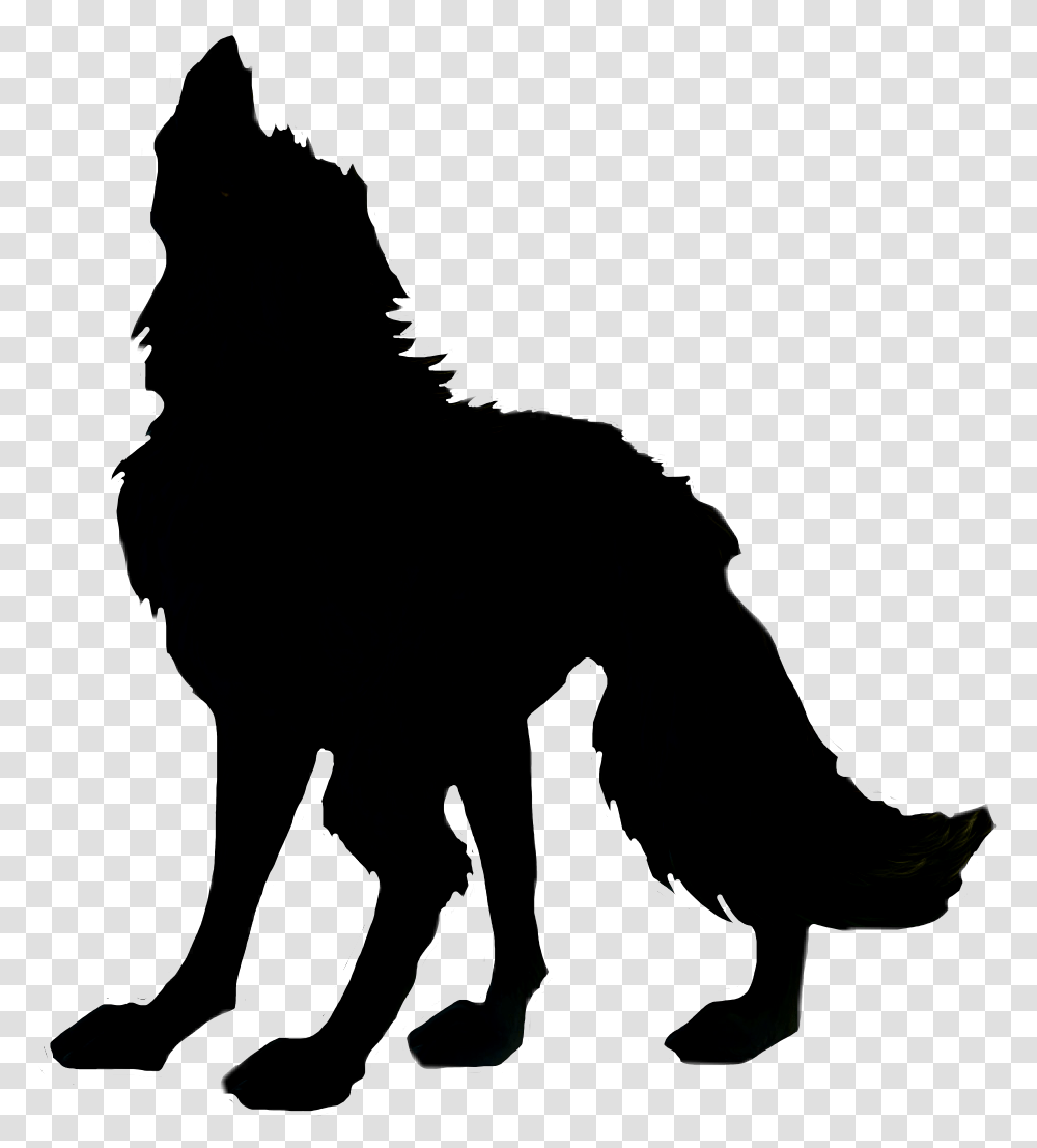 Freetoedit Wolf Wolves Howl Howling Moon Werewolf Wolf, Outdoors, Nature, Night, Outer Space Transparent Png