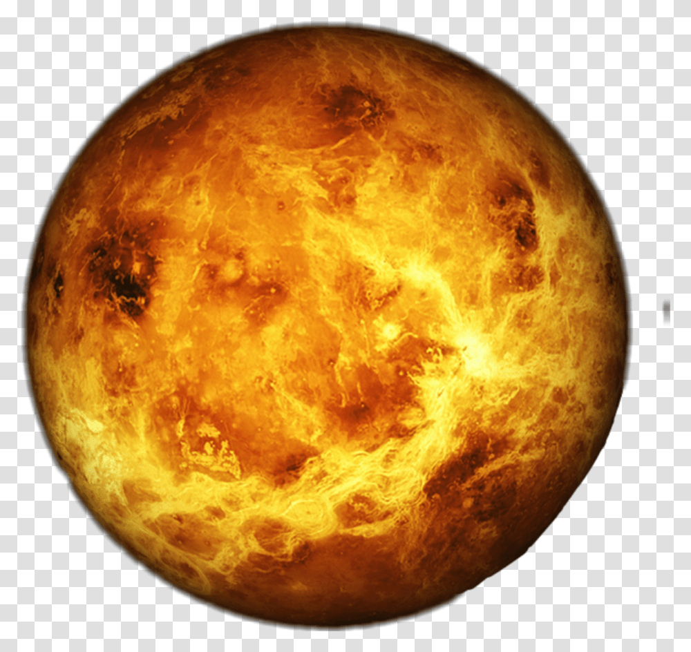 Freetoedit Yellow Moon Venus Royalty Free, Planet, Outer Space, Astronomy, Universe Transparent Png