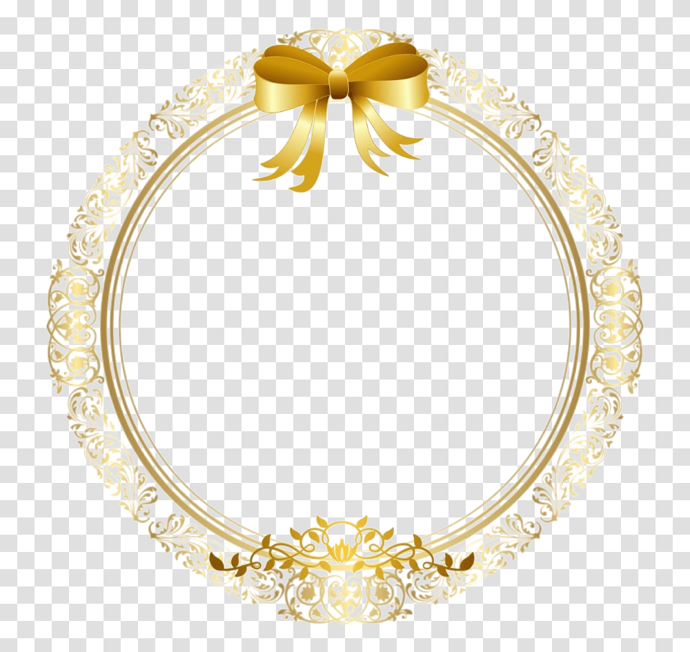 Freetoediteemput Bulat Bulatan Round Gold Bingkai Bulat Gold, Bracelet, Jewelry, Accessories Transparent Png