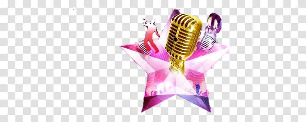 Freetoediteemput Musicvoice Microphone Gold Illustration, Electrical Device, Crystal, Person, Human Transparent Png