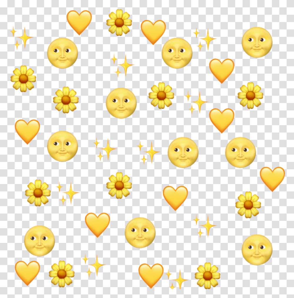Freetoeditremix Background Emoji Stars Moon Sun Smiley, Halloween, Star Symbol, Toy Transparent Png